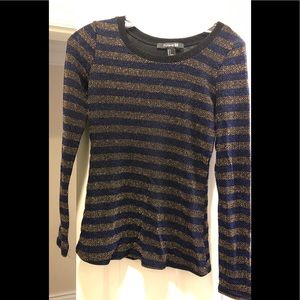Forever 21 metallic shimmery metallic top